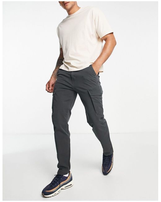 Levi's Blue Xx Slim Taper Cargo Pants With Pockets for men