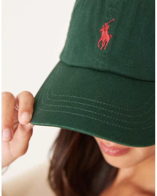 Polo Ralph Lauren Green Icon Logo Baseball Cap