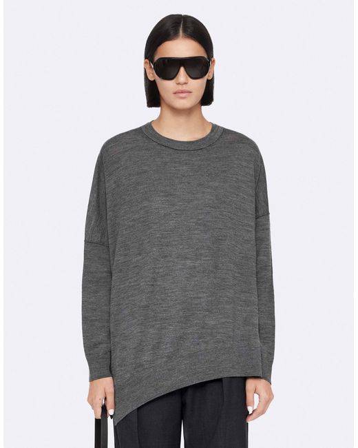 AllSaints Gray Martel pullover
