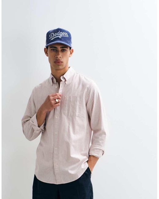 Gap White Linen Shirt for men