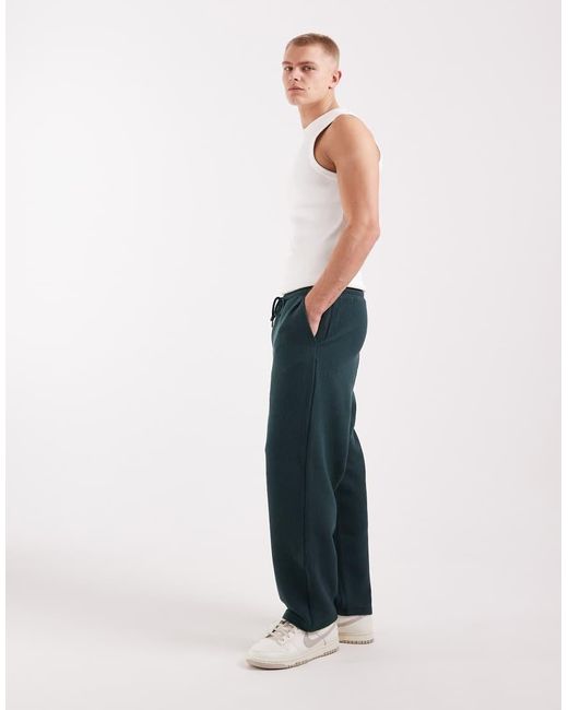 ASOS Blue Relaxed Tapered Trackies for men