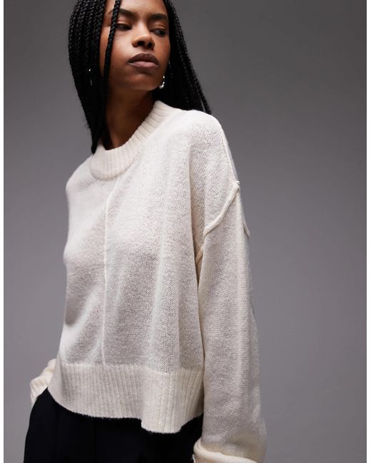 Pull ras Collusion en coloris Gray