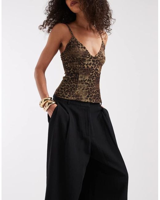 ASOS Black Tailored Longline Bermuda Shorts