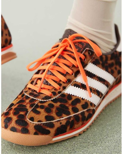 Adidas Originals Brown Sl 72 Og Trainers