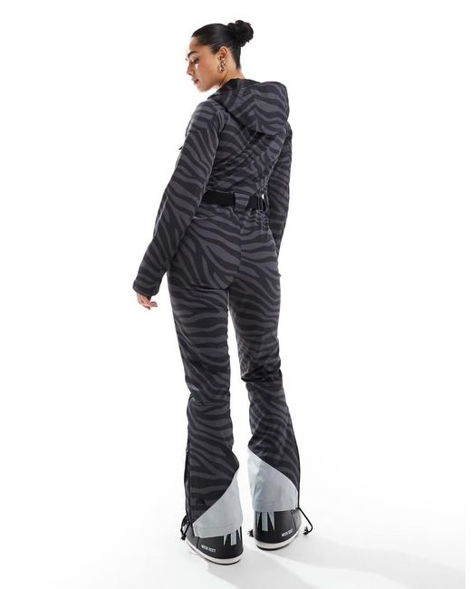 OOSC Blue Chic Ski Suit Tiger