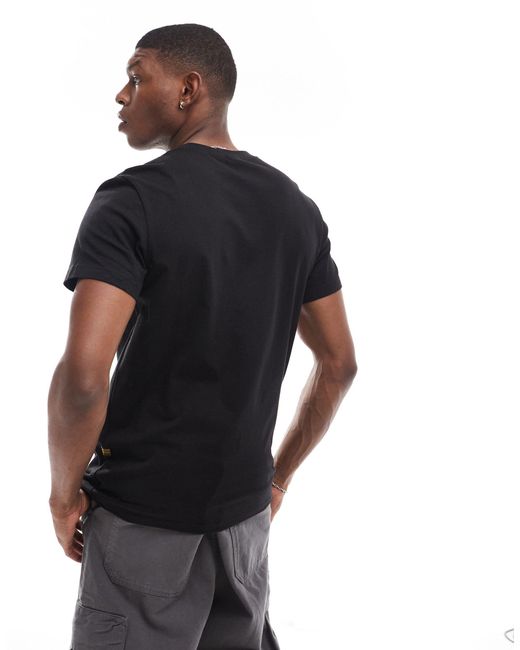 G-Star RAW Black T-shirt for men
