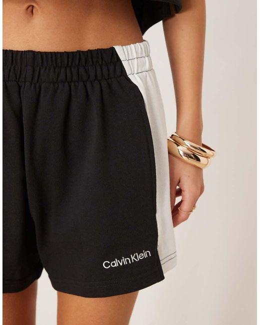 Calvin Klein Black Logo Boy Shorts