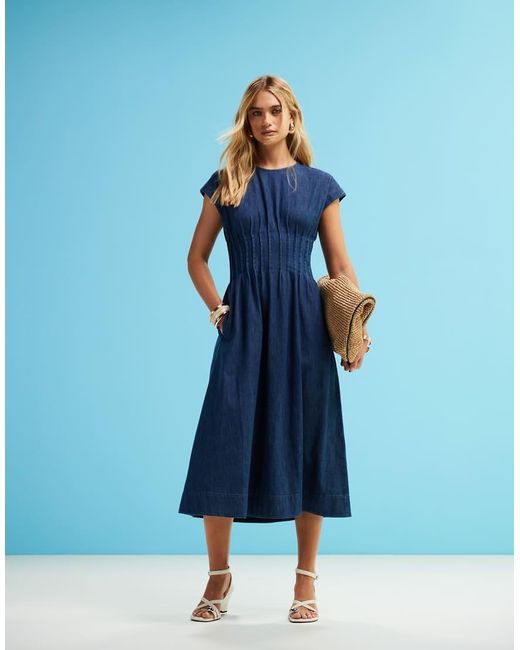 arket midi dress ARKET - Midi Dress - Women - Cotton/Spandex - L