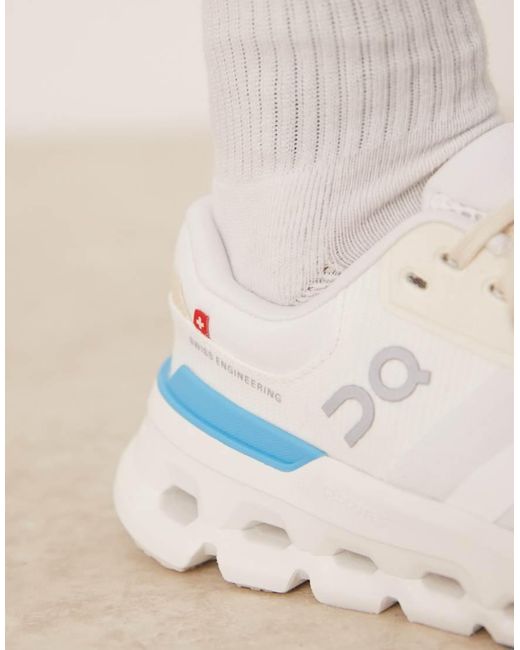 On Shoes Blue Cloudrunner 2 Running Trainers