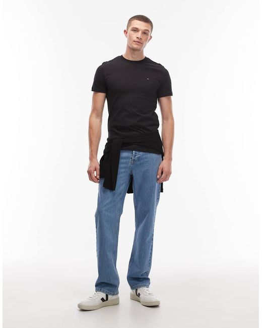 Tommy Hilfiger Black Extra Slim 2 Pack T-Shirts for men