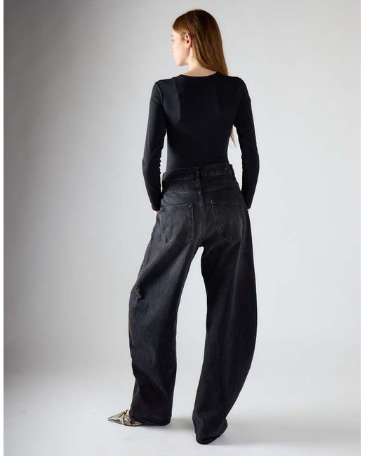 Glamorous Blue Baggy Wide-Leg Jeans