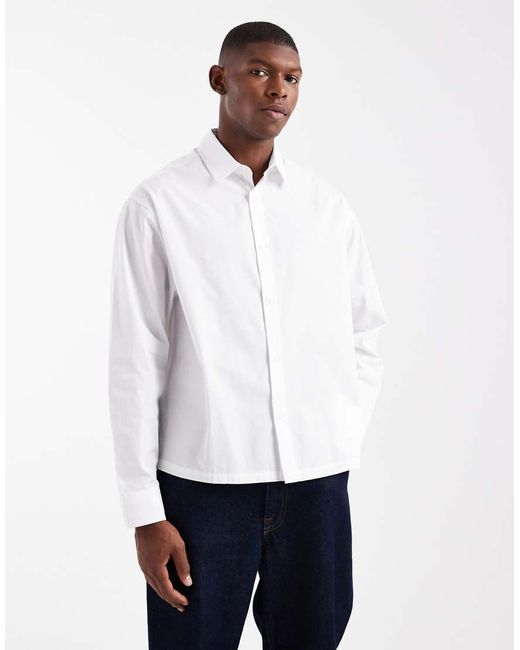 Camicia di ASOS in White da Uomo