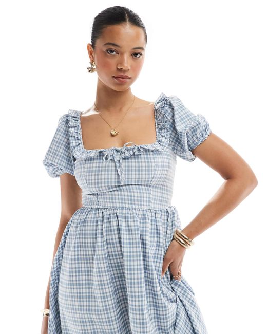 New Look Blue – midikleid