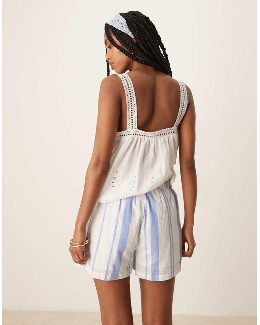 Jdy Natural Pull On Relaxed Shorts