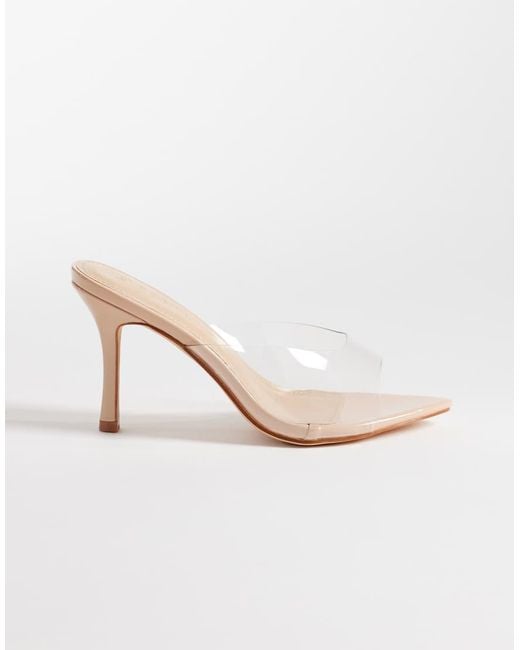 SEQWL White Heeled Sandals