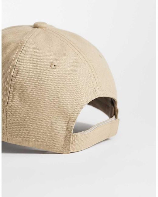 HUGO Natural Mael Side Logo Baseball Cap for men