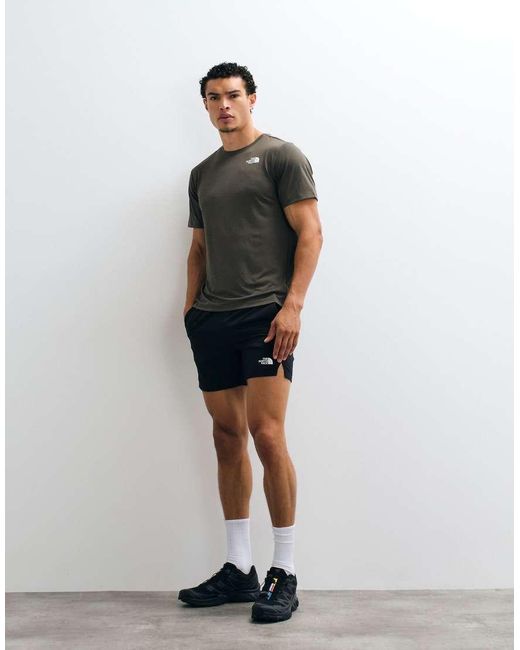 The North Face White Training 24/7 Logo T-Shirt for men