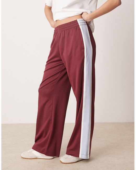 Abercrombie & Fitch Red – trainingshose