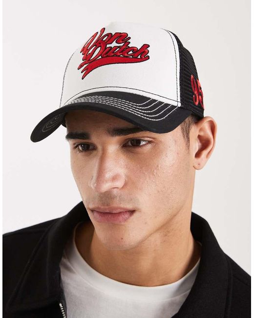 Von Dutch Black Trucker Cap
