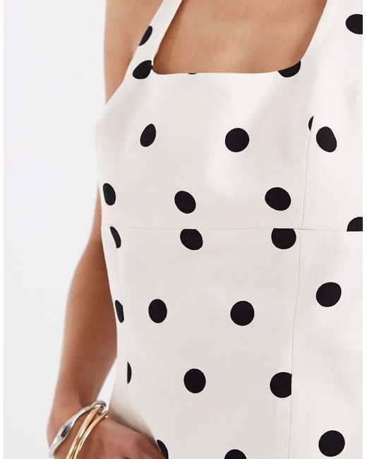 ASOS White Halter Top