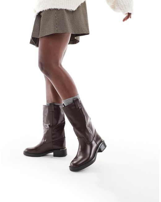 SEQWL White – twix – schlupfstiefel