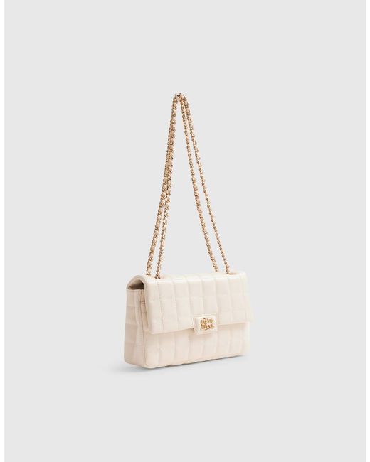 River Island White Rir Quilted Shoulder