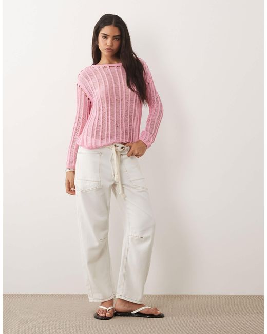ASOS Pink – strickpullover
