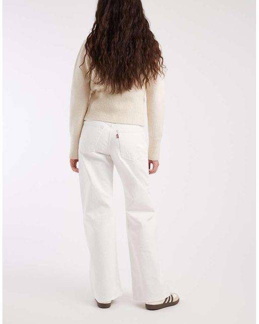 Levi's Natural Middy Loose Boot Jeans