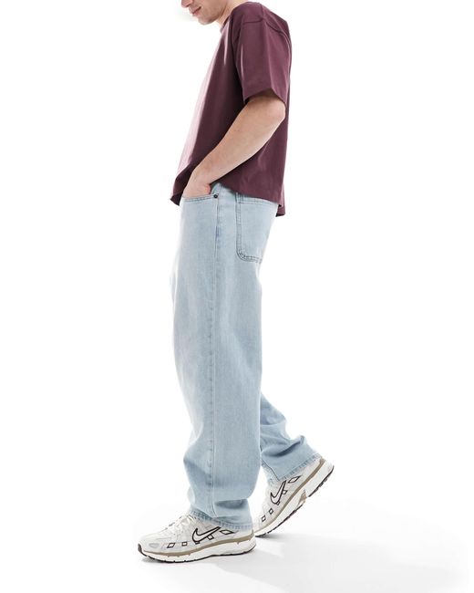 Hollister Blue baggy 5 Pocket Jean for men