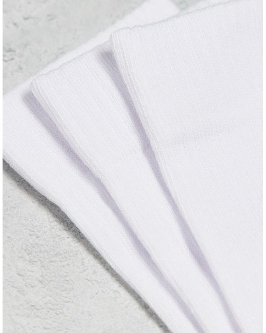 ASOS White 3 Pack Sock for men