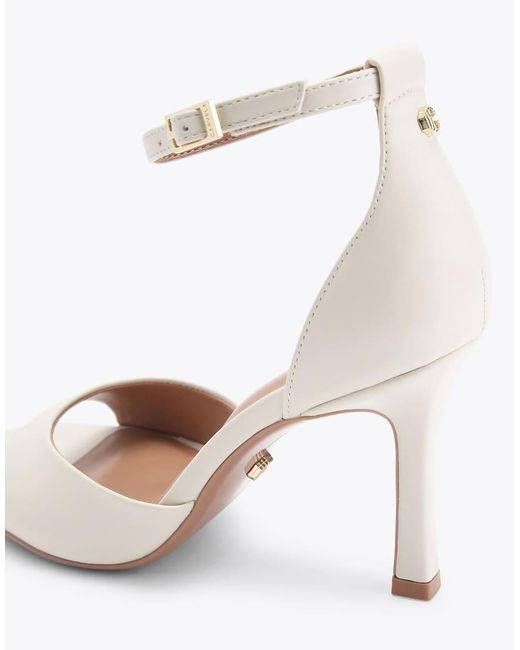 Carvela Kurt Geiger White Standard Fit Corletta Heels