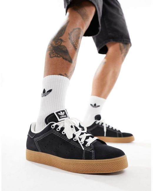 Stan smith cs - sneakers di Adidas Originals in Black da Uomo