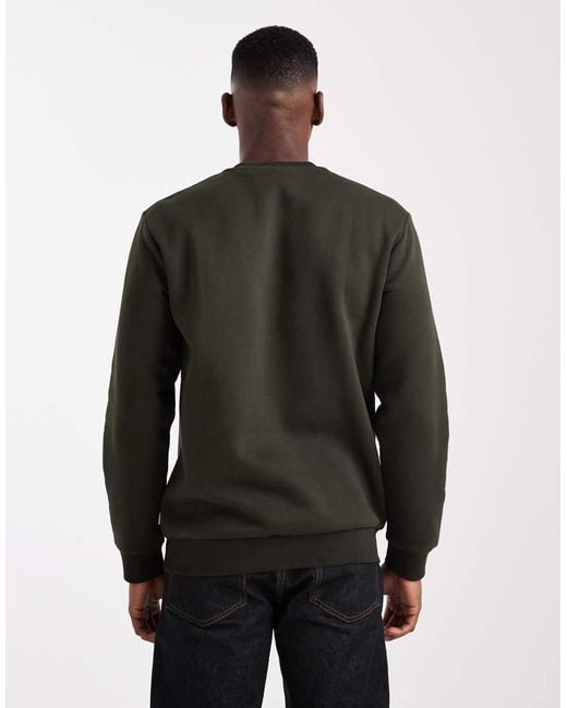 Only & Sons Gray Crew Neck Sweatshirt for men