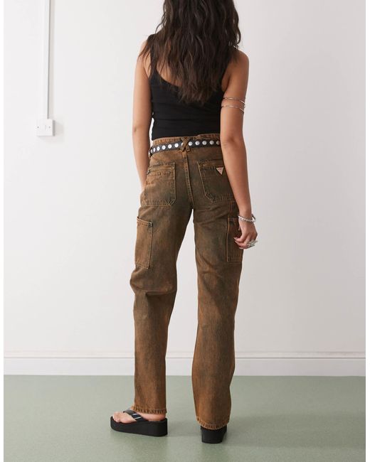 Guess Brown Carpenter Denim Jeans