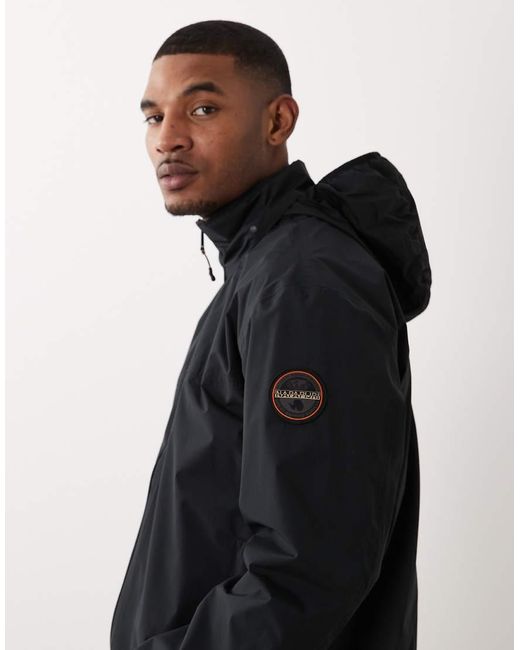 Napapijri Black Cloudy 2.0 Jacket for men