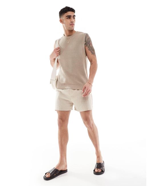 New Look – pullunder in White für Herren