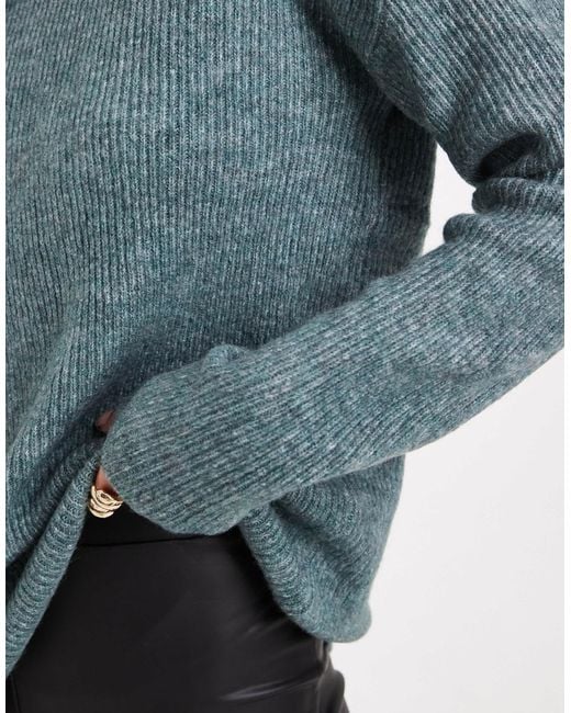 ONLY Blue Round Neck Jumper