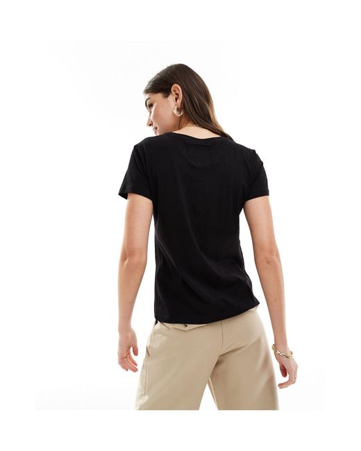 Armani Exchange Black Regular T-shirt