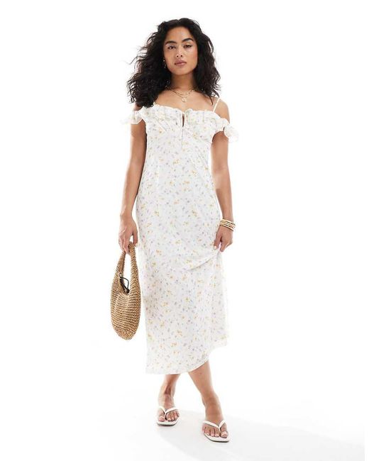 Vestito Midi di New Look in White