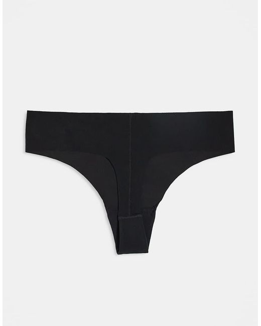 DKNY White Thong Three Pack