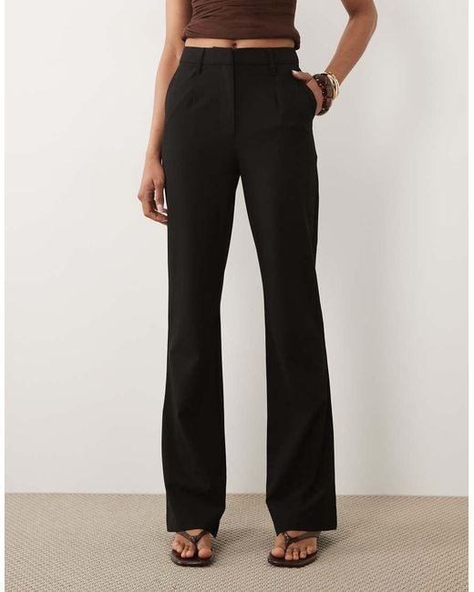 ASOS Black Tall Snatch Flare Pants