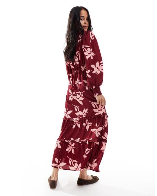 Wednesday's Girl Red – midaxi-kleid