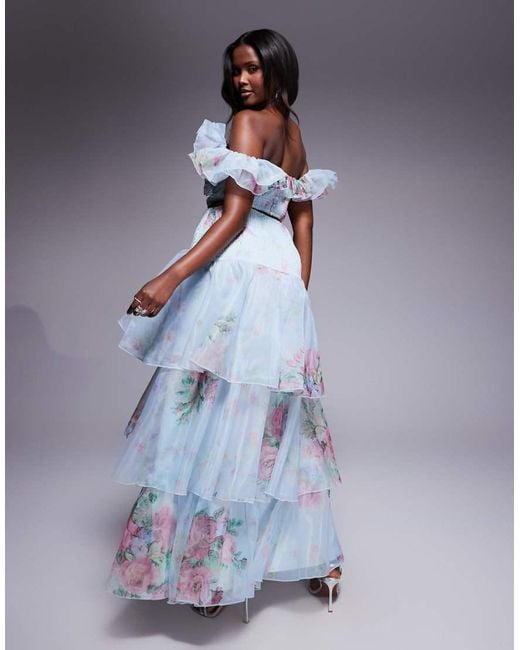 Gonna Lunga di ASOS in Blue