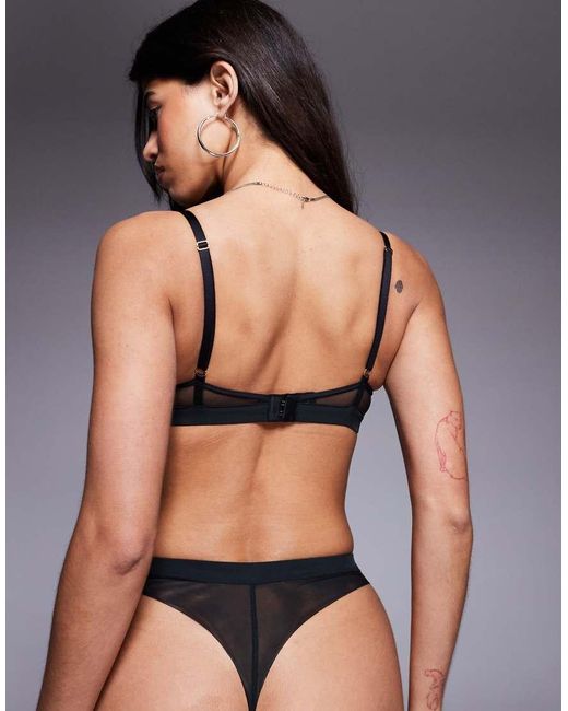 Bluebella Gray Orla Sheer Mesh Wired Bra