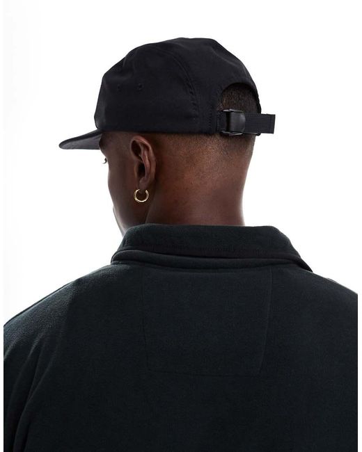 Gorra Negra Con Diseño De 5 Paneles Creek Side De Columbia de hombre de color Black