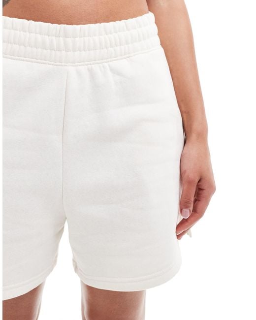 The North Face White Evolution Shorts