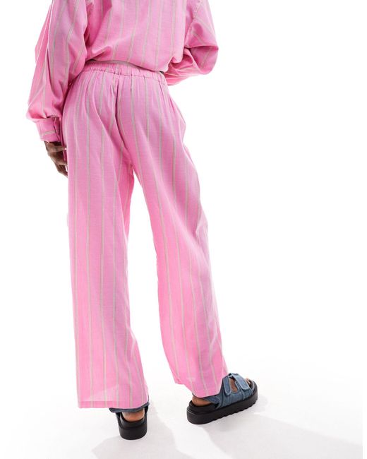 Pantalon Collusion en coloris Pink