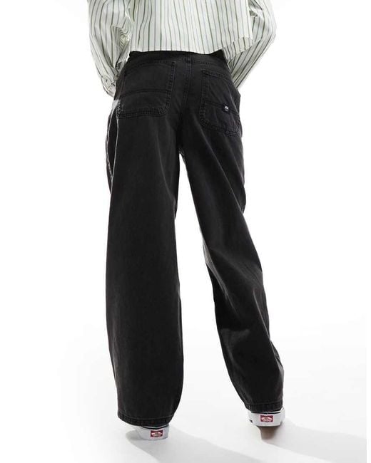 Vans Black Curbside baggy Pants