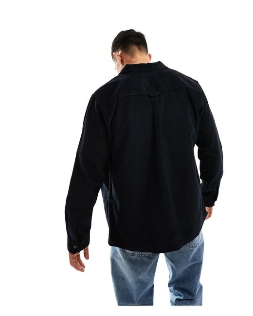 Jack & Jones Blue Essentials Corduroy Overshirt for men