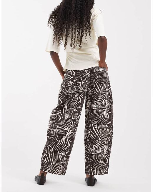ASOS Multicolor Barrel Leg Jean